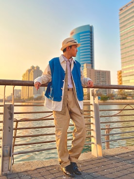 吳彥霖さんの（UNIQLO | ユニクロ）を使ったコーディネート