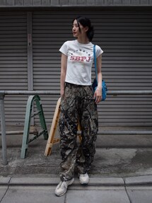 プランクプロジェクト Camo Barrel Leg Cargo Pants PRANK PROJECT(プランク プロジェクト)｜カモバレルレッグカーゴ