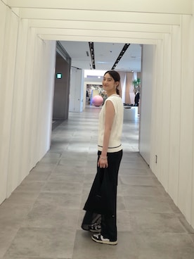 青野楓さん（レディース・170cm）の夏コーディネート