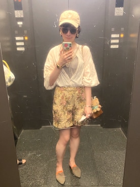 「BEAMS（ビームス）のアイテム」を使った、108pitaさん（レディース・163cm）の秋コーディネート