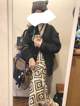 「LOWRYS FARM（ローリーズファーム）のアイテム」を使った、108pitaさん（レディース・163cm）の秋コーディネート