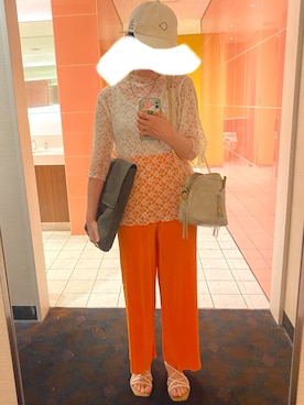 「no brand（ノーブランド）のアイテム」を使った、108pitaさん（レディース・163cm）の夏コーディネート