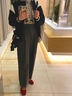 「アイテム（パンプス）」を使った、108pitaさん（レディース・163cm）の秋コーディネート