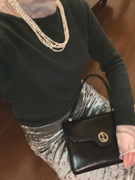 「clear（クリア）のアイテム」を使った、108pitaさん（レディース・163cm）の冬コーディネート