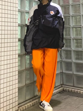 「アイテム（ボディバッグ/ウエストポーチ）」を使った、108pitaさん（レディース・163cm）の春コーディネート