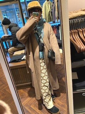 108pitaさん（レディース・163cm）の冬コーディネート