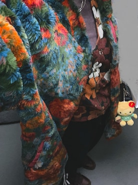 「GUCCI（グッチ）のアイテム」を使った、108pitaさん（レディース・163cm）の冬コーディネート