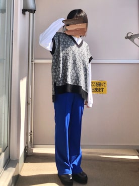 「GRL」｜「アイテム（その他シューズ）」を使った、38さん（レディース・153cm）の春コーディネート