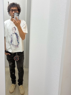 「アイテム（コインケース）」を使った、デシ丸(レモンスター)🌐 👁‍🗨さん（メンズ・167cm）の夏コーディネート