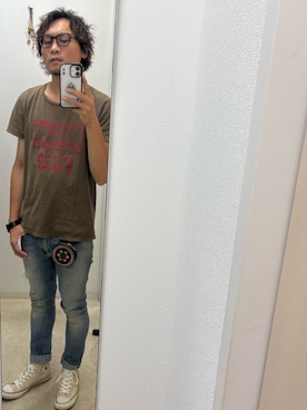 「コンバース」｜デシ丸(レモンスター)🌐 👁‍🗨さん（メンズ・167cm）の夏コーディネート