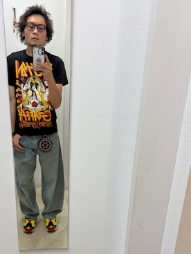 「40代ファッション」｜「アイテム（財布/小物）」を使った、デシ丸(レモンスター)🌐 👁‍🗨さん（メンズ・167cm）の夏コーディネート
