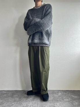 「ONCILY（オンシェリー）のアイテム（チノパンツ）」を使った、hayahaya8811さん（メンズ・175cm）の秋コーディネート
