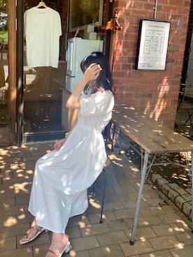 「everycoco（エブリーココ）のアイテム」を使った、susie10361さん（レディース・159cm）の夏コーディネート