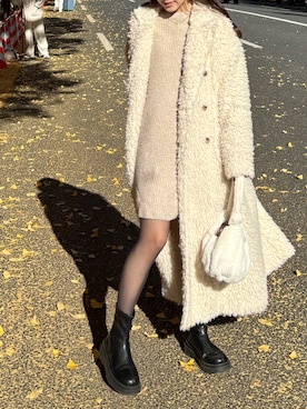 「Honeys（ハニーズ）のアイテム」を使った、susie10361さん（レディース・159cm）の秋コーディネート