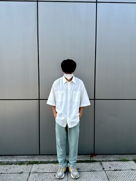 「アイテム（チノパンツ、その他）」を使った、 Viva Magentaさん（メンズ・177cm）の秋コーディネート