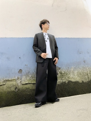 Maison Margiela　ノーカラージャケット　セットアップ 1746974974_320.jpg