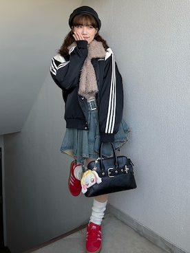 𝐌𝐚𝐢𝐌𝐚𝐢.𝜗𝜚さん（レディース・163cm）の冬コーディネート