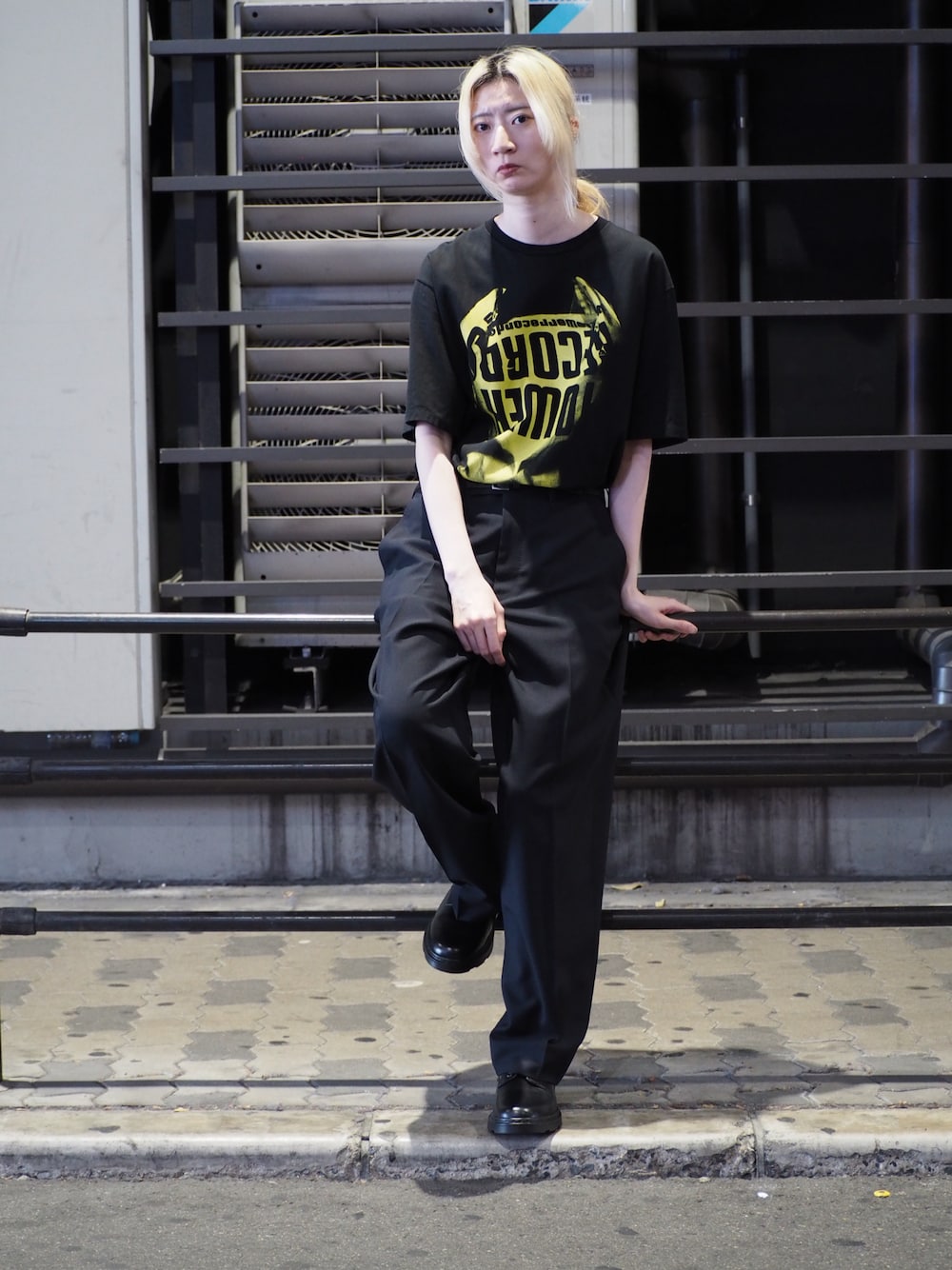 LAD MUSICIAN ラッドミュージシャン　エプロン　テーパードスラックス LAD MUSICIAN ラッドミュージシャン エプロン テーパードスラックス