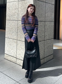 シャギーミックスニット｜ムルーア（MURUA）アウトレット公式通販