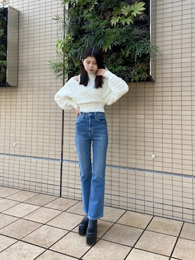 松本明日香さん（レディース・161cm）の秋コーディネート