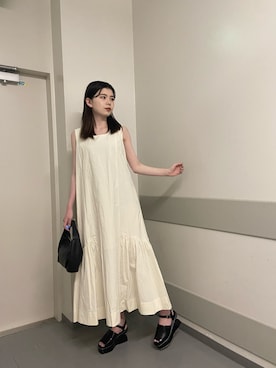 松本明日香さん(レディース・161cm)の夏コーディネート