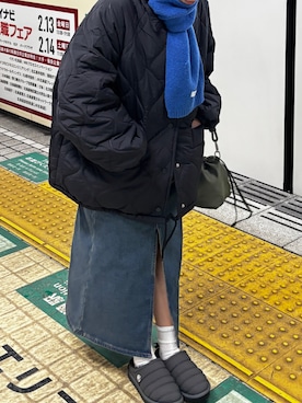 「Mayree（メイリー）のアイテム」を使った、おむらいすさん（レディース・152cm）の冬コーディネート