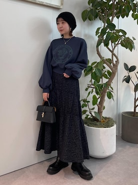 なつきさん(レディース・159cm)の冬コーディネート