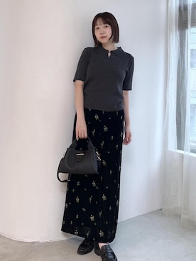 「VIS（ビス）のアイテム」を使った、なつきさん（レディース・159cm）の夏コーディネート