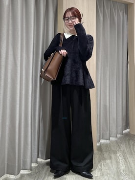 なつきさん（レディース・159cm）の冬コーディネート