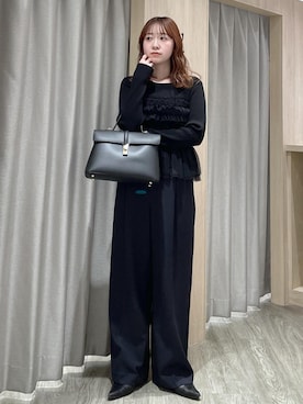 なつきさん（レディース・159cm）の冬コーディネート