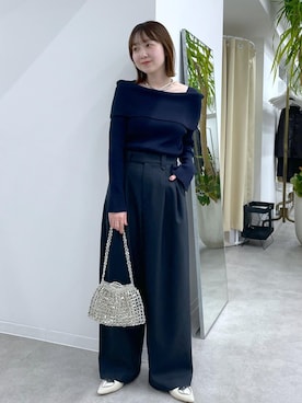 なつきさん（レディース・159cm）の冬コーディネート