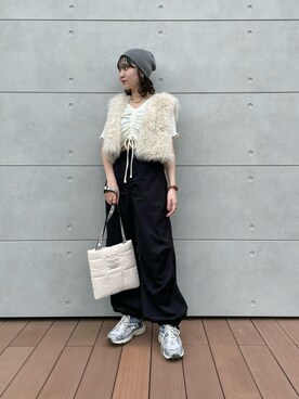 なつきさん（レディース・159cm）の夏コーディネート