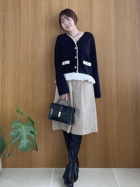 なつきさん(レディース・159cm)の秋コーディネート