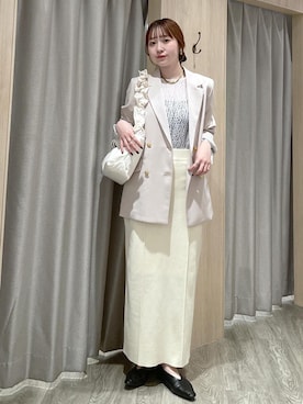 なつきさん（レディース・159cm）の冬コーディネート