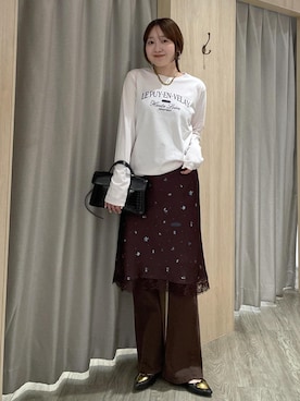なつきさん(レディース・159cm)の秋コーディネート