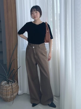 「VIS（ビス）のアイテム」を使った、なつきさん（レディース・159cm）の夏コーディネート