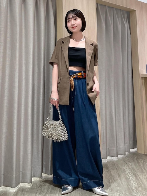 スリングバックリボンミュール