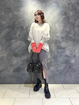 なつきさん（レディース・159cm）の秋コーディネート