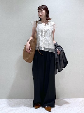 なつきさん（レディース・159cm）の夏コーディネート