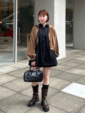 なつきさん(レディース・159cm)の秋コーディネート