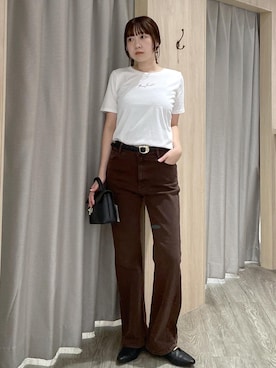 なつきさん（レディース・159cm）の夏コーディネート