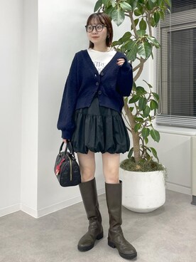 なつきさん(レディース・159cm)の冬コーディネート