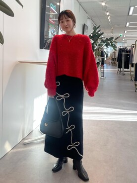 なつきさん（レディース・159cm）の冬コーディネート