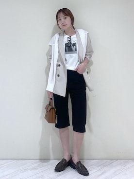 なつきさん（レディース・159cm）の春コーディネート