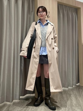 なつきさん(レディース・159cm)の冬コーディネート