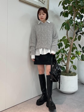 なつきさん（レディース・159cm）の秋コーディネート