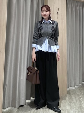 「POLO BCS（ポロ ビーシーエス）のアイテム」を使った、なつきさん（レディース・159cm）の秋コーディネート