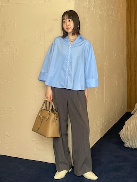 なつきさん（レディース・159cm）の夏コーディネート