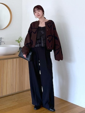 なつきさん（レディース・159cm）の秋コーディネート