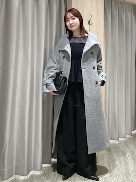 「初秋コーデ」｜なつきさん（レディース・159cm）の冬コーディネート